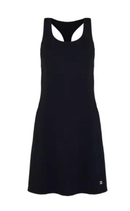 Sweaty Betty BLACK Power Workout Support Dress  US Medium