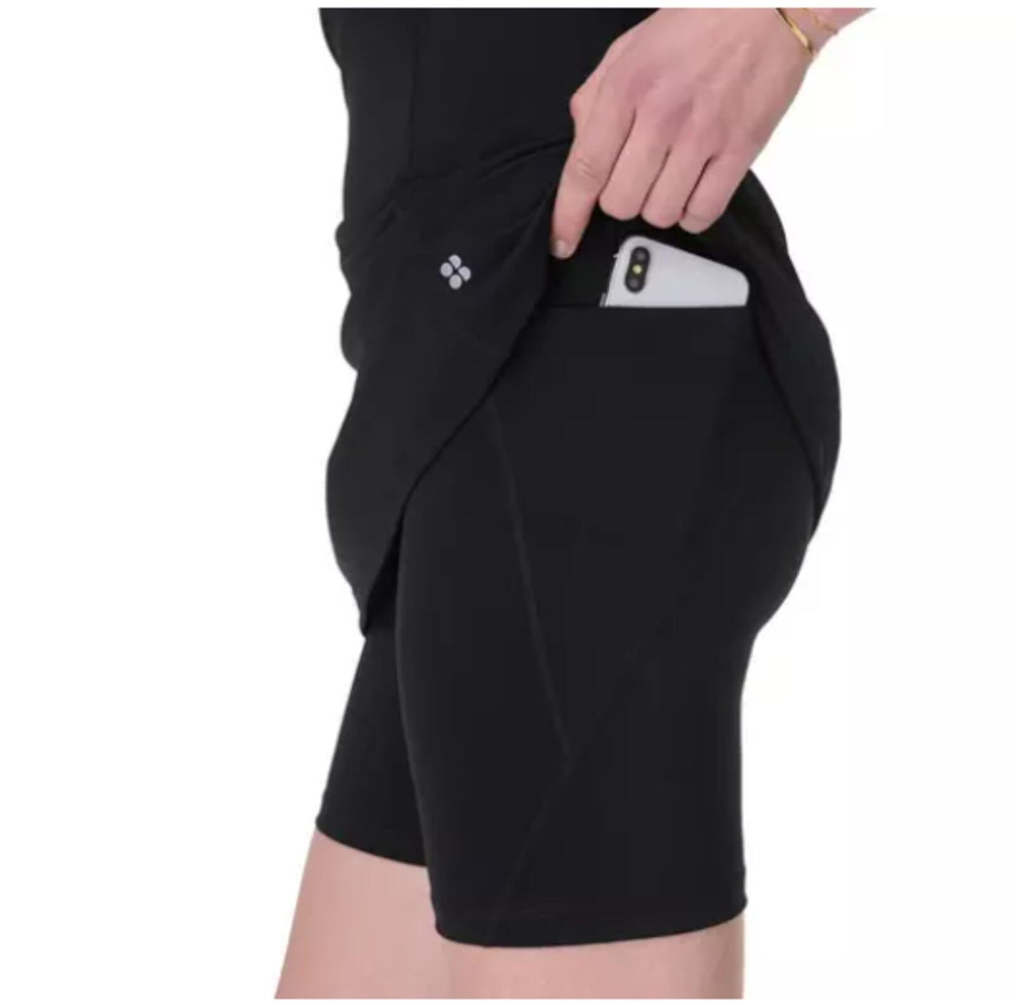 Sweaty Betty BLACK Power Workout Support Dress  US Large