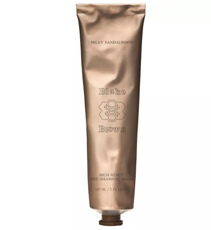 Pack of 4 - Blake Brown Rich Reset Pre-Shampoo Mask - Milky Sandalwood – Creamy Musk Fragrance - 5 fl oz