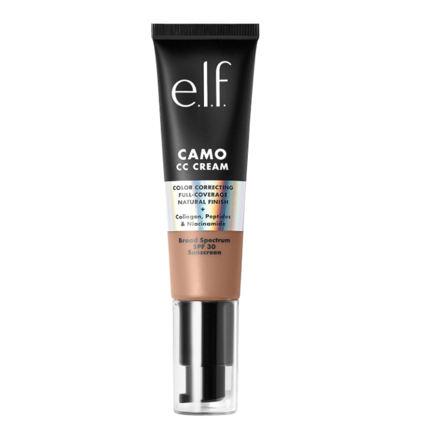 e.l.f. Camo CC Cream SPF 30 Full Coverage Semi-Matte- Elf Color Correcting - TAN 425N