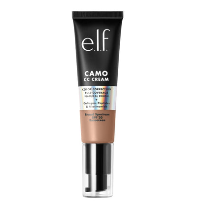 e.l.f. Camo CC Cream SPF 30 Full Coverage Semi-Matte- Elf Color Correcting - TAN 425N