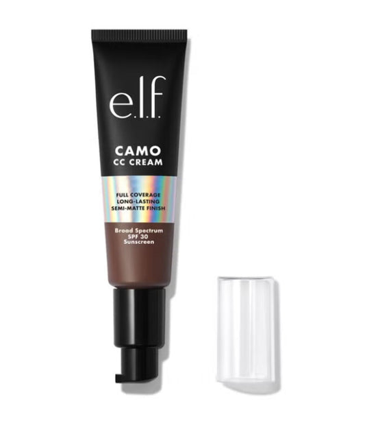 e.l.f. Camo CC Cream SPF 30 Full Coverage Semi-Matte- Elf Color Correcting - RICH 640W