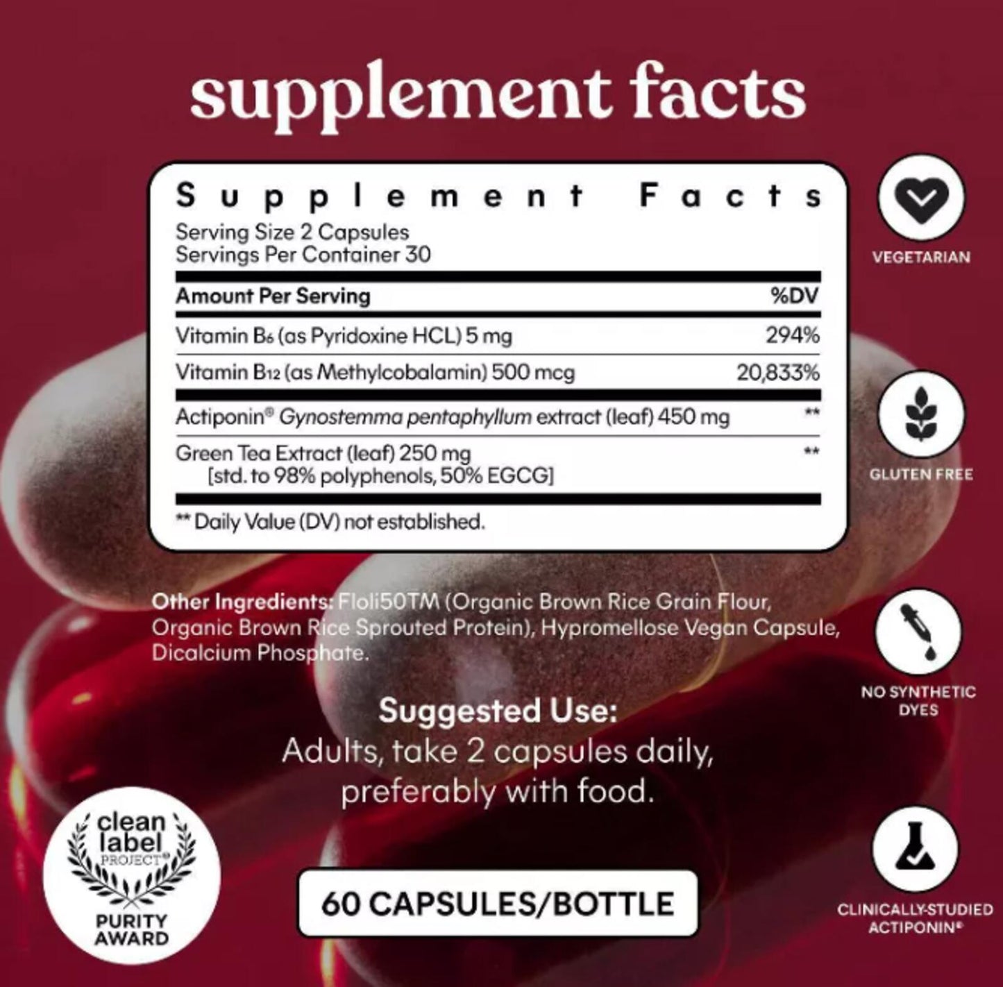 Lemme Burn Capsules - Metabolism & Belly Fat Support - 60ct