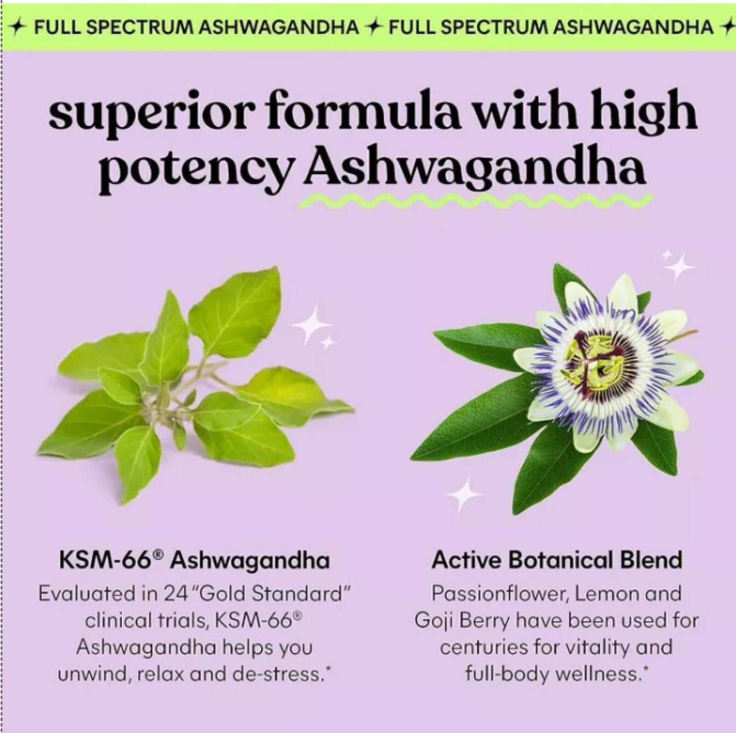 Lemme Chill Ashwagandha Gummies - Stress & Cortisol Support - Mixed Fruit Flavored - 60ct