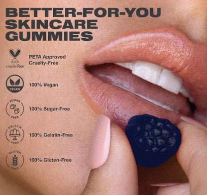 Imarais Beauty De-Puff Anti-Bloat Gummies for Fast Bloating Relief - Vegan and Sugar-Free - 30ct