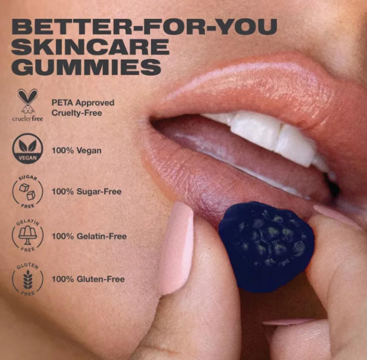 Imarais Beauty Youth Anti-Aging Gummies Sugar-Free - 30ct Cherry Flavor