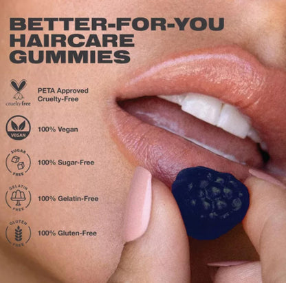 Imarais Beauty Nourish Haircare Gummies for Hair Growth, Anti-Shedding - Vegan and Sugar-Free - 30ct