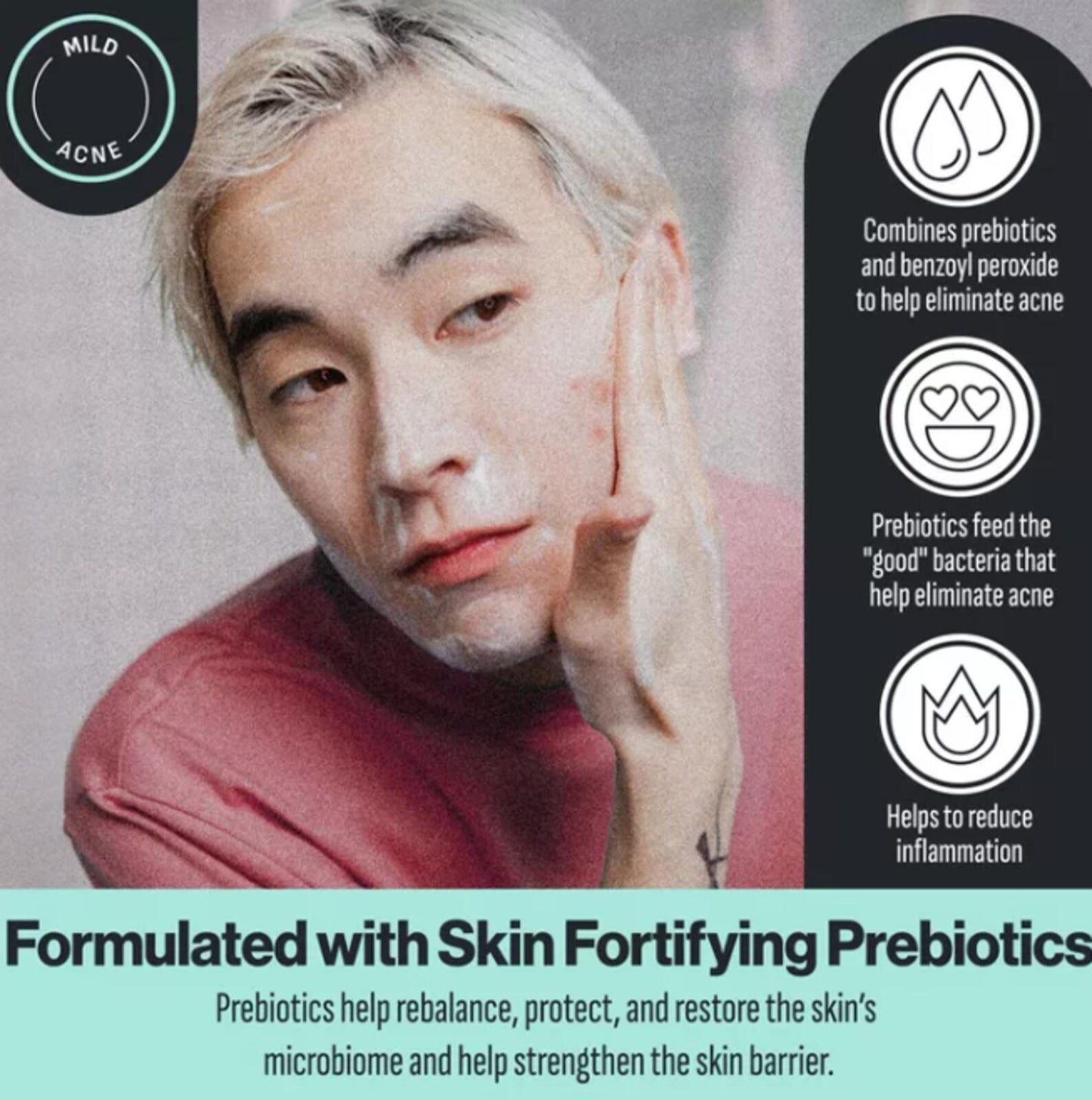 Oxy Sensitive Skin 5% Benzoyl Peroxide Acne Face Wash - 5 fl oz