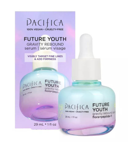 Pacifica Future Youth Face Serum - 1 fl oz: Hydrating, Paraben-Free, Sulfate-Free, Vegan