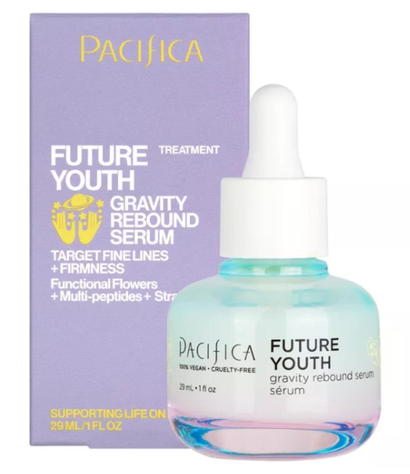 Pacifica Future Youth Face Serum - 1 fl oz: Hydrating, Paraben-Free, Sulfate-Free, Vegan
