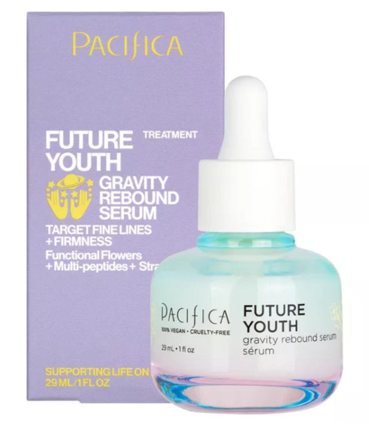 Pacifica Future Youth Face Serum - 1 fl oz: Hydrating, Paraben-Free, Sulfate-Free, Vegan