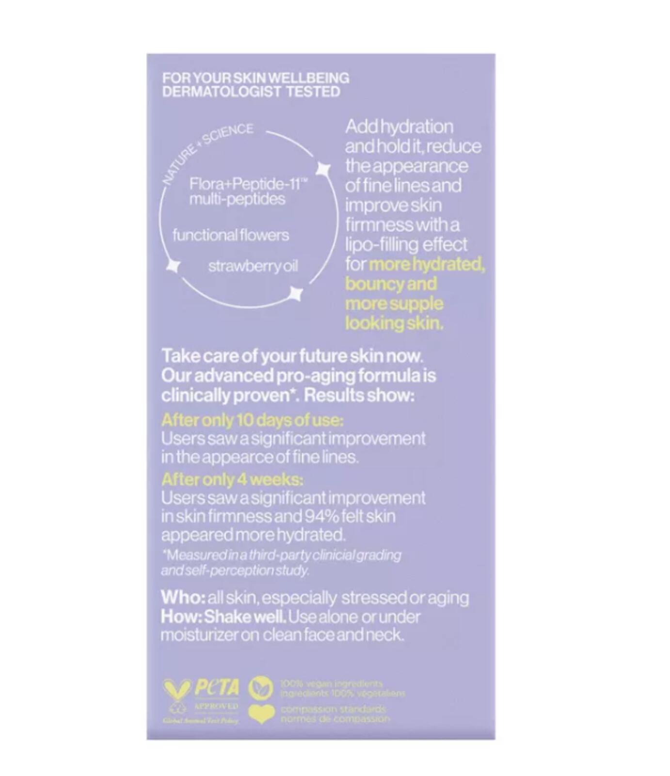 Pacifica Future Youth Face Serum - 1 fl oz: Hydrating, Paraben-Free, Sulfate-Free, Vegan