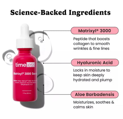 Timeless Skin Care Matrixyl 3000 Peptide Complex Serum - 1 fl oz