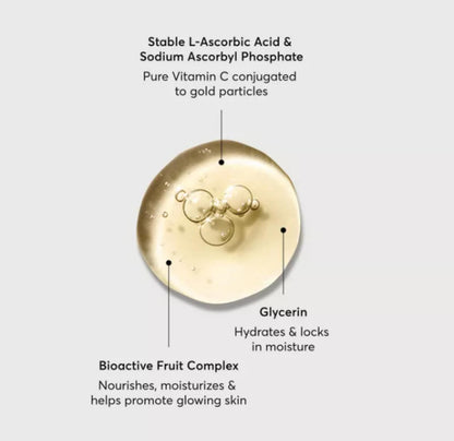 Naturium Vitamin C Complex Serum- 1 fl oz: Skin Tone Improvement, Vegan, Paraben-Free, For Normal to Mature Skin
