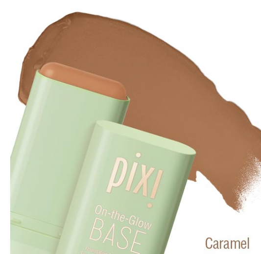 Pixi Beauty On-the-Glow Base Tinted Foundation Stick - Caramel - 0.6oz