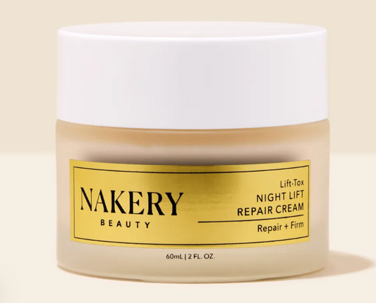 Nakery Beauty LIFT-TOX Night Lift Repair Restore Cream 2.0 Oz -NEW