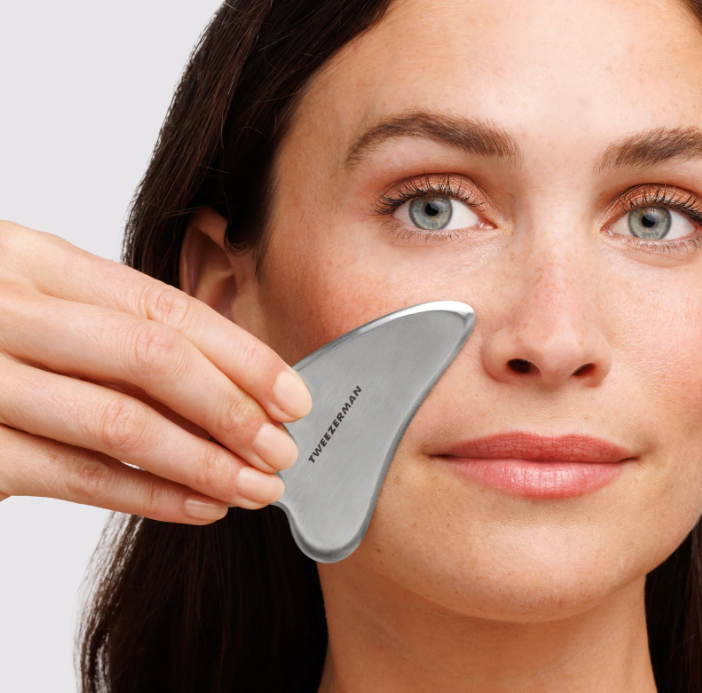 Tweezerman Stainless Steel Gua Sha - NEW (cracked box)