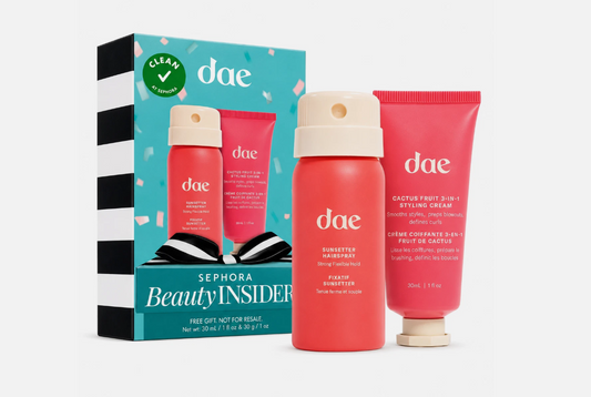 DAE Sunsetter Hairspray and Cactus Fruit 3 in 1 Styling Cream - Sephora Beauty Insider Mini Try Me Set