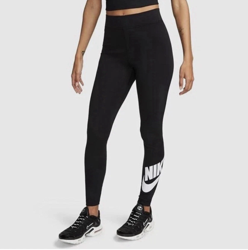 Nike Plus Tight Fit High Rise Full Length - Black - 3XL