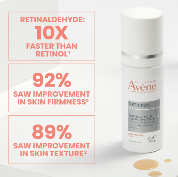 Avene Retrinal 0.1 Intensive Multi-Corrective Cream - 0.5oz | Exp: 8/2027
