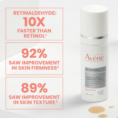 Avene Retrinal 0.1 Intensive Multi-Corrective Cream - 0.5oz | Exp: 8/2027
