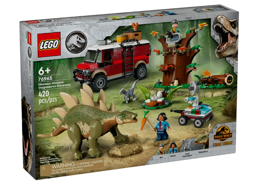 Jurassic World Dinosaur Missions: Stegosaurus Discovery Set