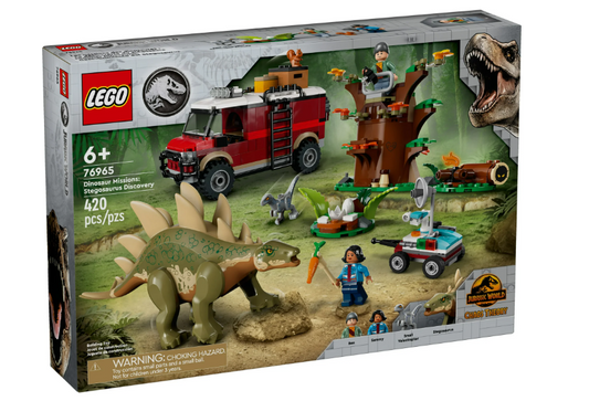 Jurassic World Dinosaur Missions: Stegosaurus Discovery Set