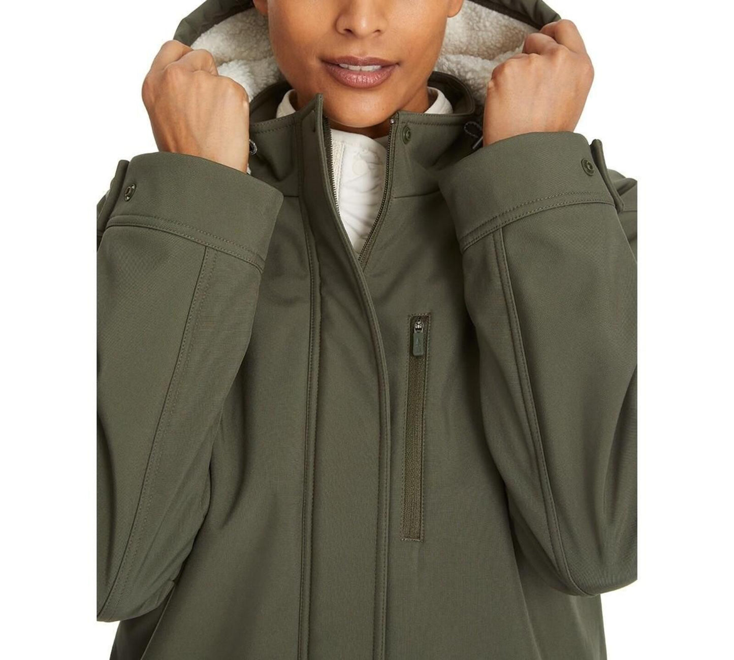 Bass Outdoor Women's Stadium Parka - Deep Depths Grey - L