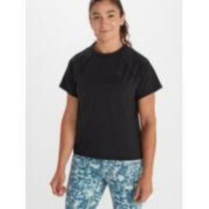 Marmot Women's Windridge UPF 50 Short-Sleeve T-Shirt in Black