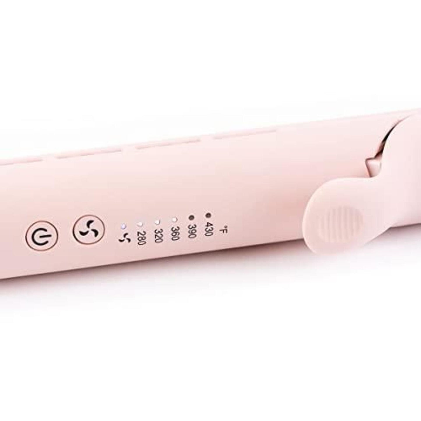 L'ange Hair Le Duo Airflow Styler: Hair Styling, Straightening, Curling, All Hair Types, 5 Heat Settings, Plastic