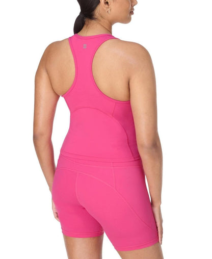 Sweaty Betty Women's Power Mid-Impact Cropped Tank Top - Fuchsia Pink