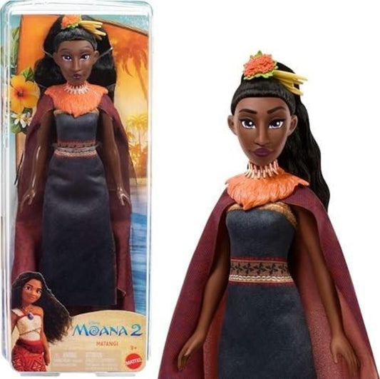 Disney Moana 2 Matangi Fashion Doll with 3 Accessories & Removable Outfit