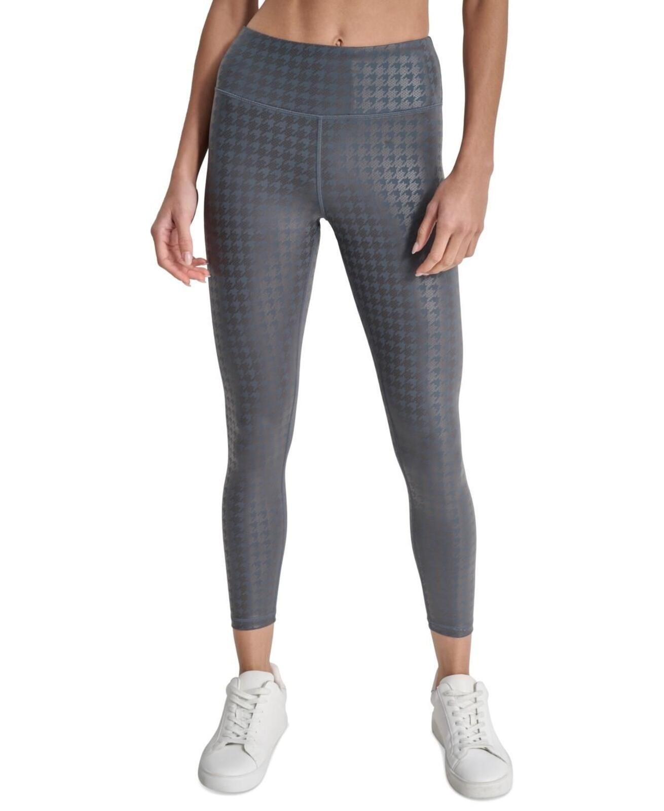 Dkny Sport Women's High-Rise 7/8 Workout Leggings - Turbulence