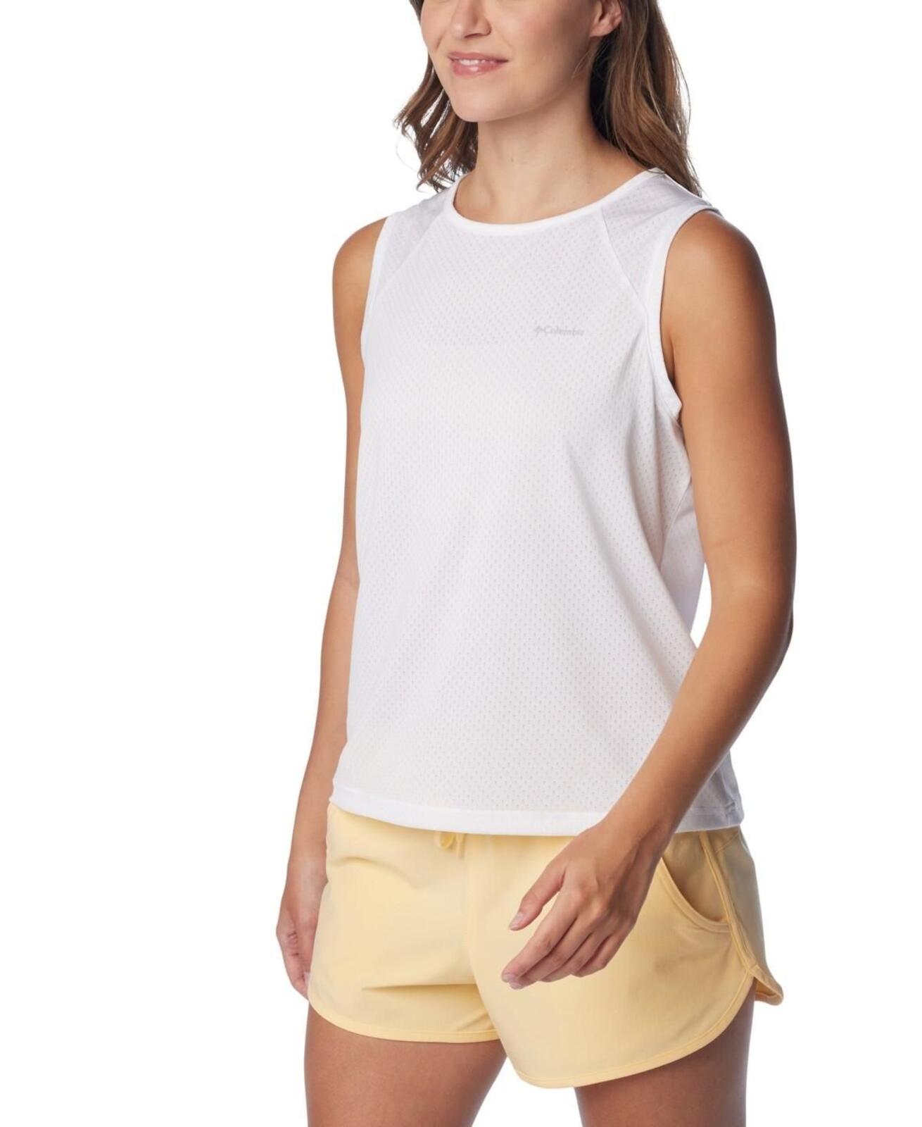 Columbia Women's Bogata Bay Sleeveless Tank Top - White