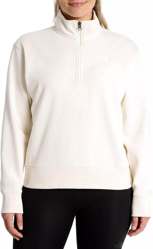 The North Face Women's Evolution Quarter-Zip Top - White Dune
