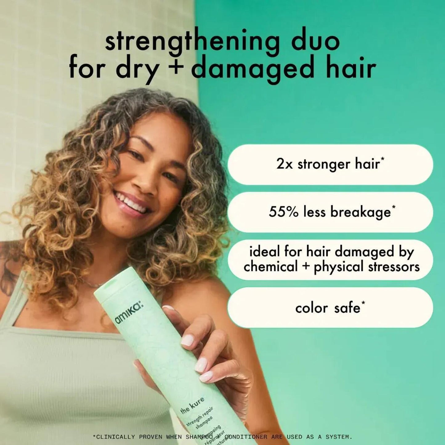 Amika The Kure Strength Repair Conditioner - 9.2oz