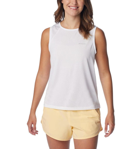Columbia Women's Bogata Bay Sleeveless Tank Top - White