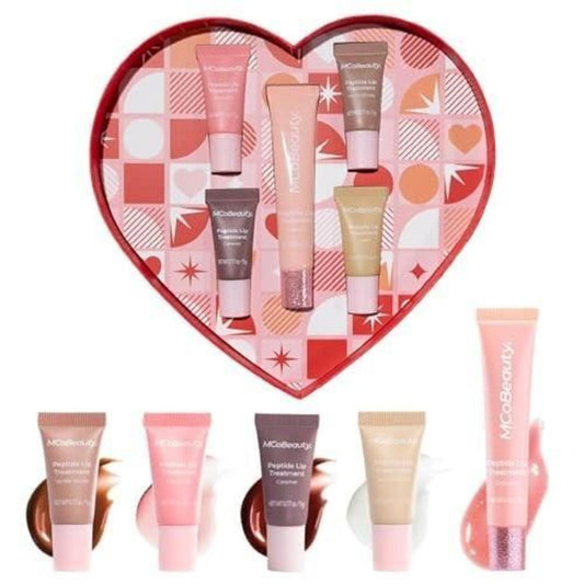 MCoBeauty Sweetheart Peptide Lip Treatment Set - Peptide Lip Gloss Balm & Tint Kit