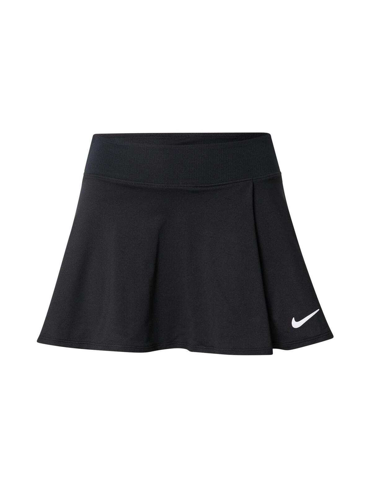 Nike Dri-FIT Victory Flouncy Skirt Women's Skort Black/White : XS (US 0-2), Polyester/Spandex