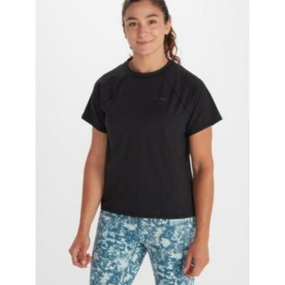 Marmot Women's Windridge UPF 50 Short-Sleeve T-Shirt in Black
