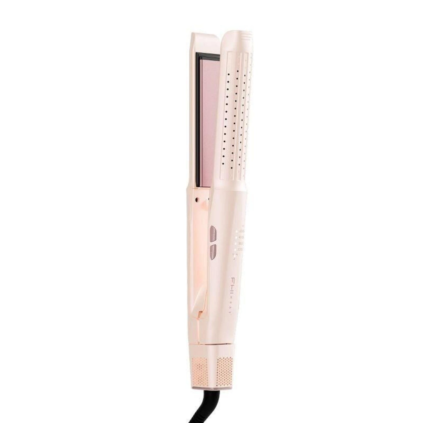 FHI Heat AeroStyle Ultimate Styling Flat Iron - Light Pink - 1"x1": Ceramic, Tourmaline, All Hair Types, 4 Heat Settings