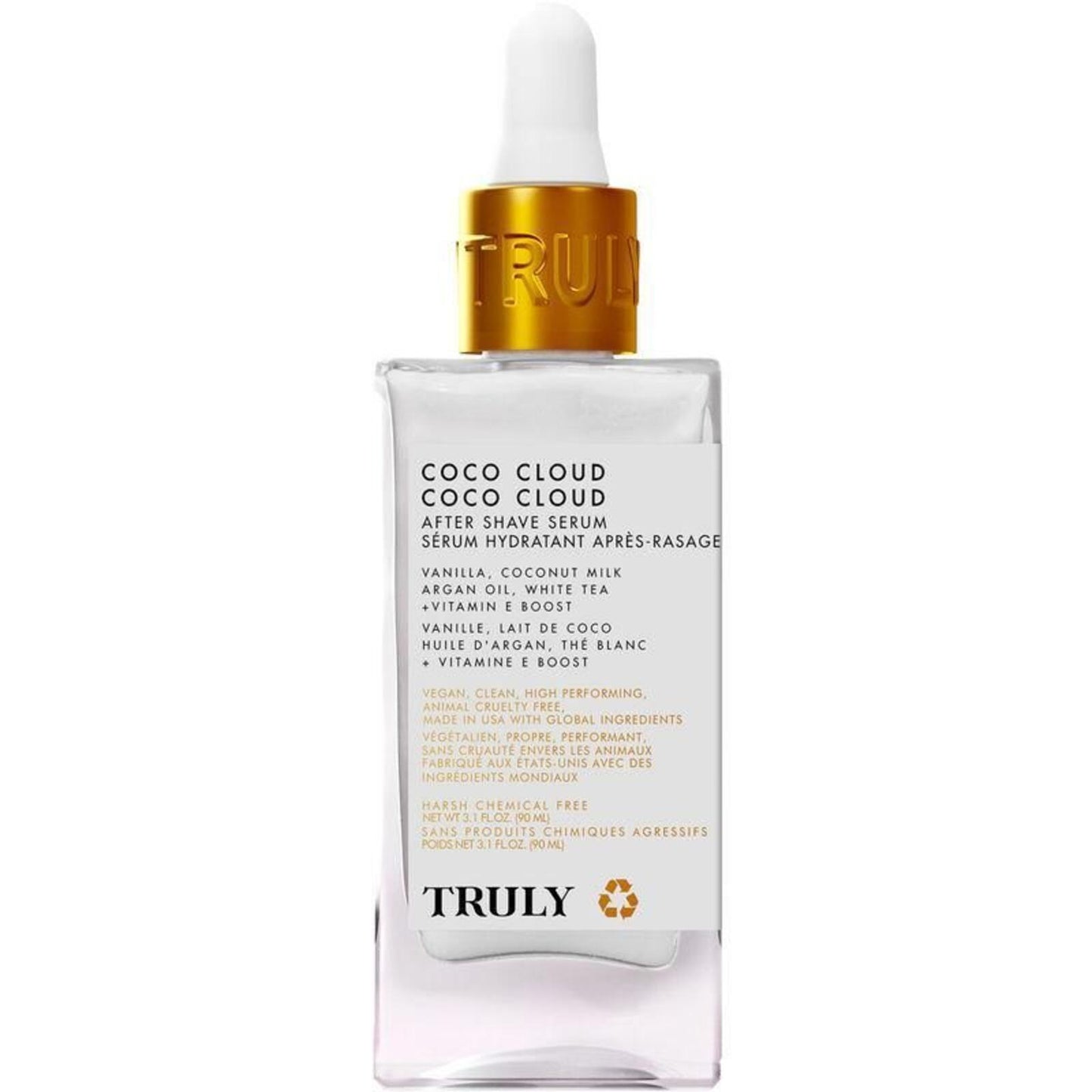 Truly Beauty After Shave Serum - Coco Cloud 3.1oz 90ml