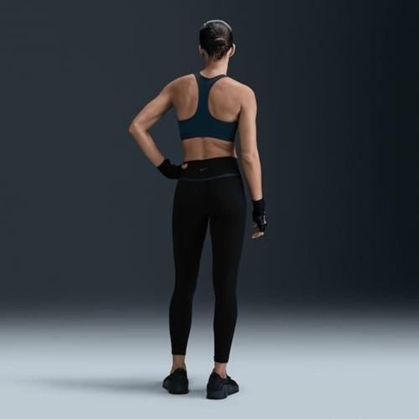Nike One Leggings XSmall Black/Armory Navy/Black