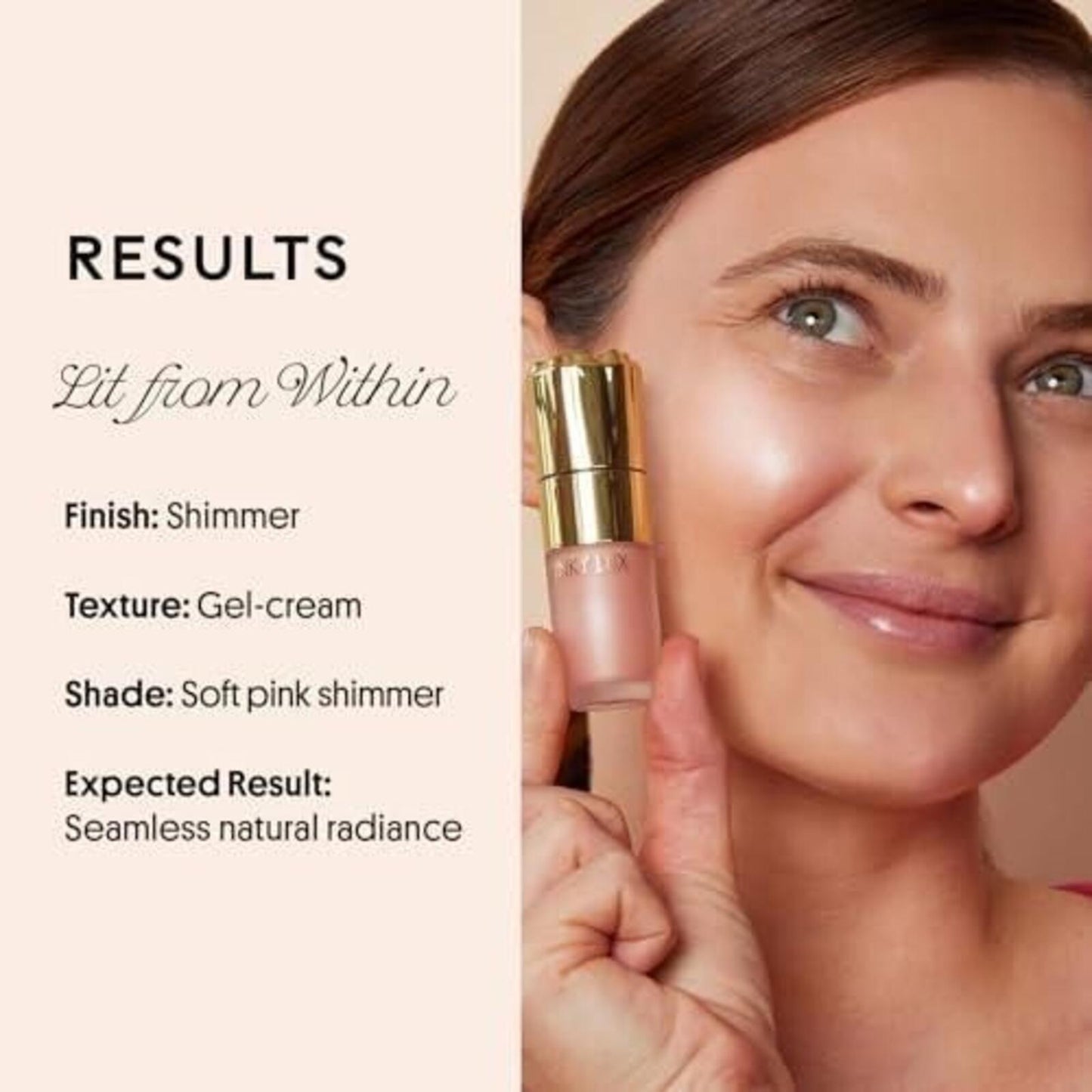 Winky Lux Cheeky Rose Liquid Highlighter - Angel - 0.21 Fl Oz