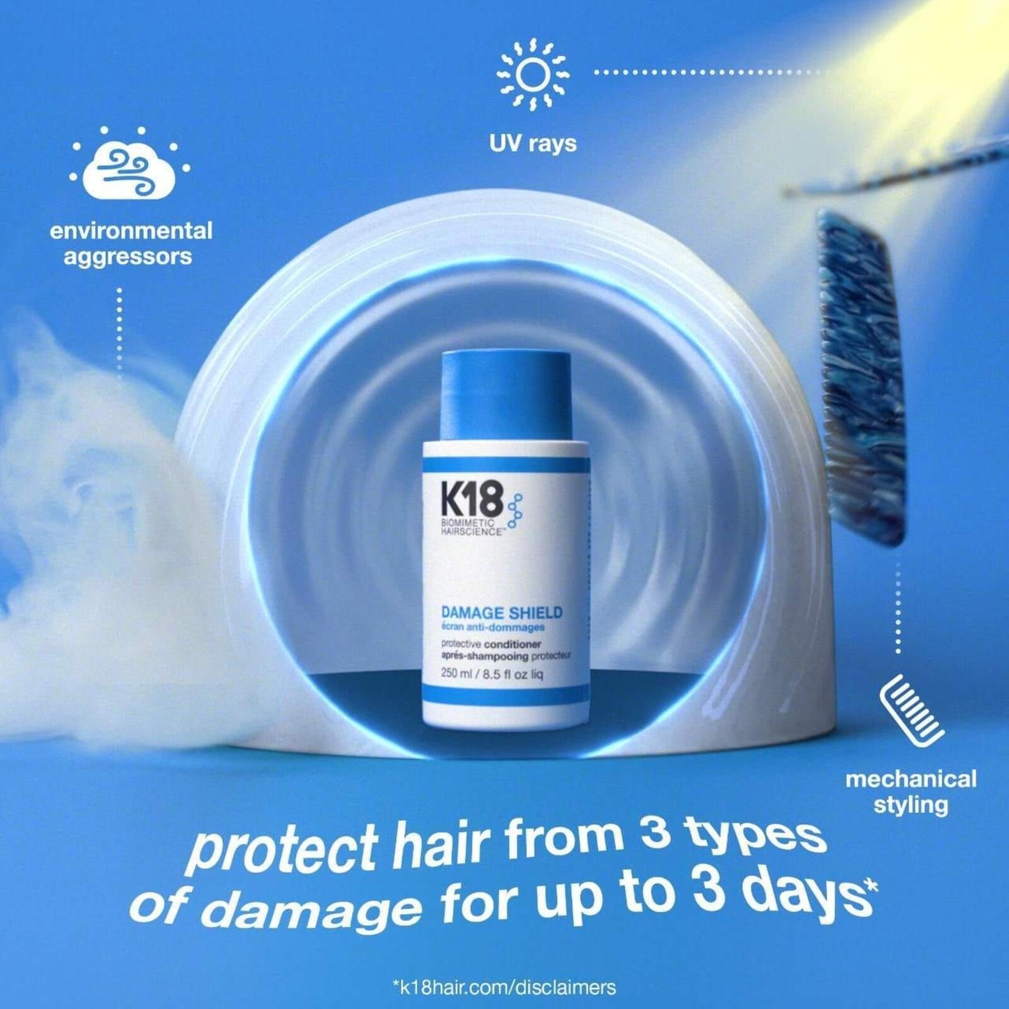 K18 Damage Shield Protective Conditioner - 8.5oz Full Size