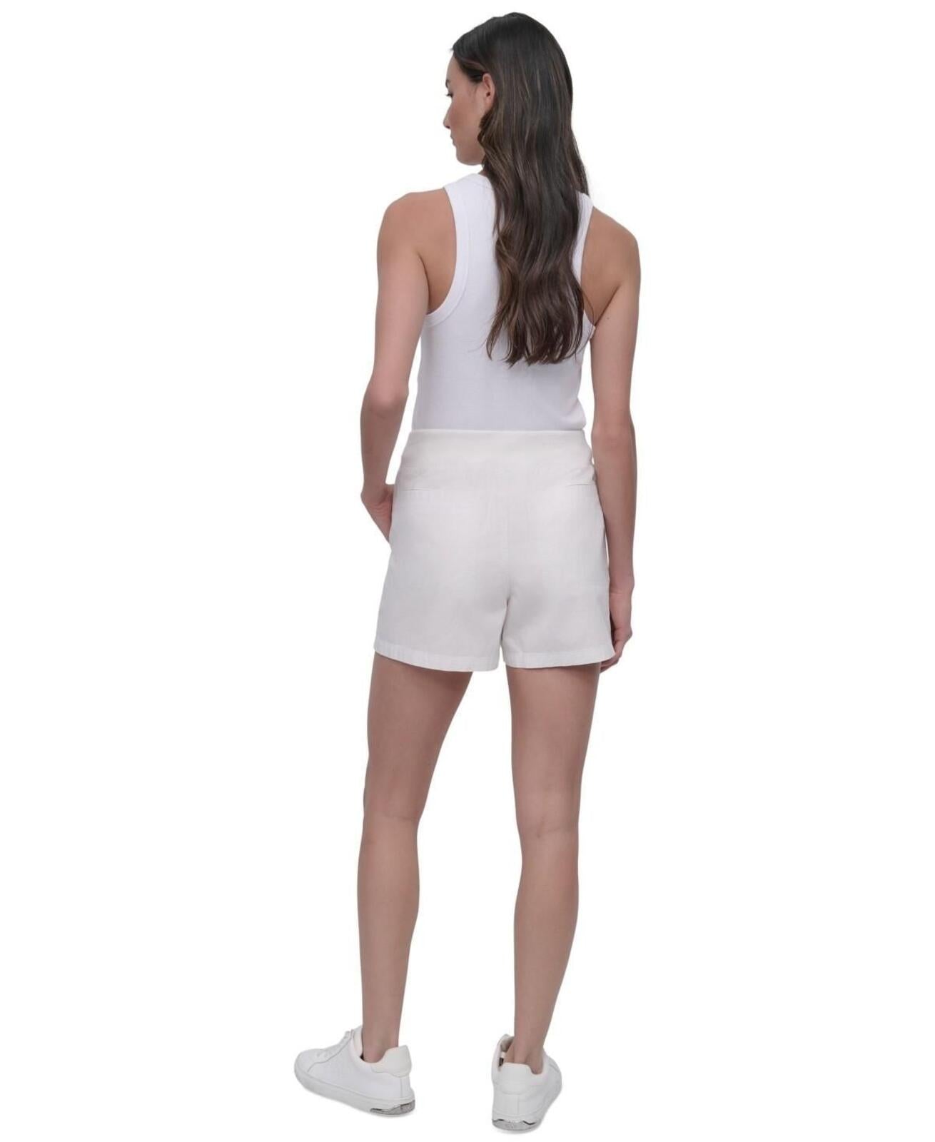 DKNY Sport Shorts, Pristine White - L