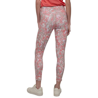DKNY Sport Printed Leggings, Coral/Grey - S