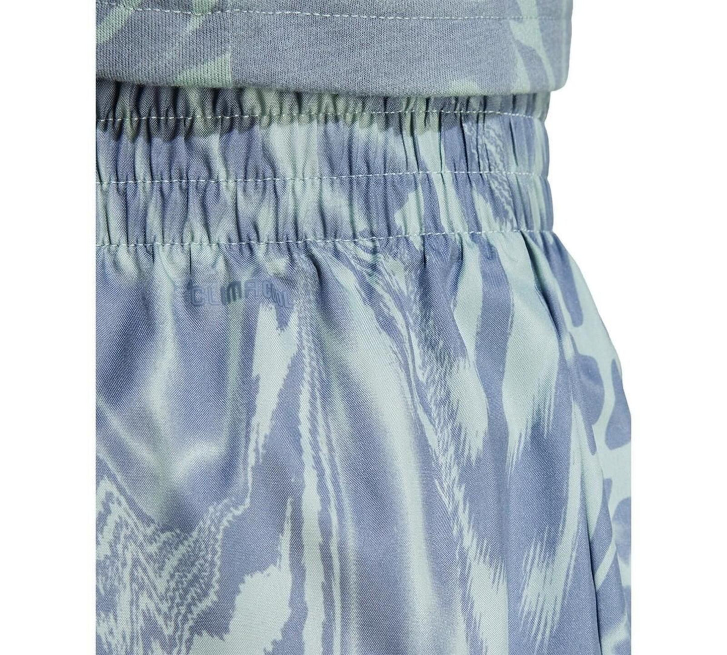 Adidas Training Essentials Clima-Cool Short, Print Green SilGrn - XS