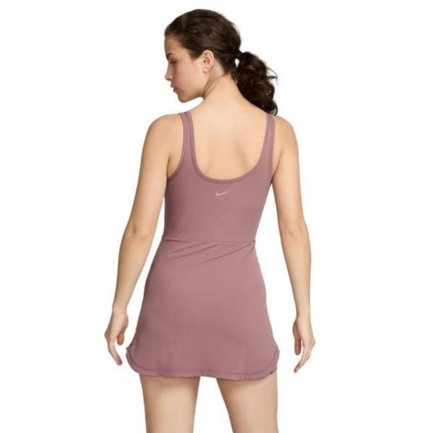 Nike One Women S Dri-FIT Dress Medium  Regular Smokey Mauve)