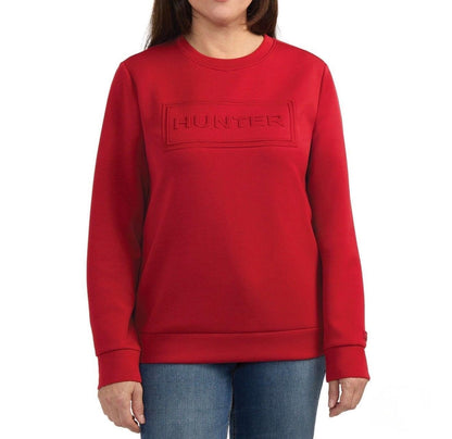 Hunter Women's Embossed Pullover - Red
